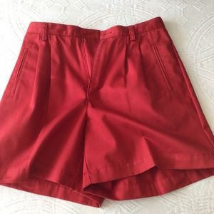 Liz Claiborne red shorts